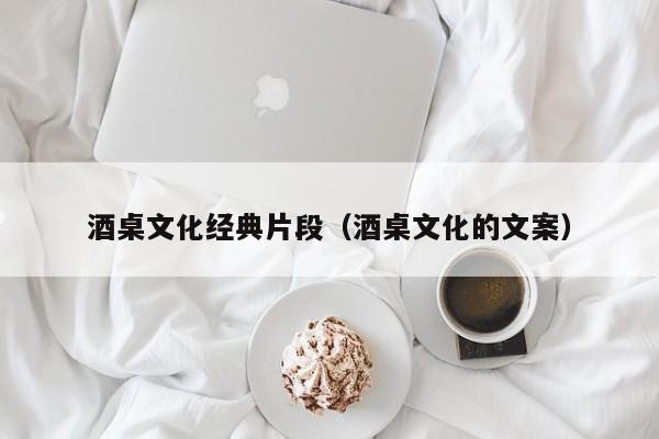 酒桌文化经典片段（酒桌文化的文案）